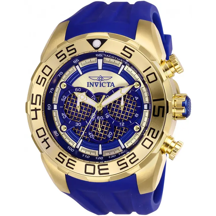 Invicta Men’s Speedway Chrono 100m Stainless Steel/Blue