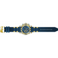 Invicta Men’s Speedway Chronograph 100m Blue/Gold Silicone