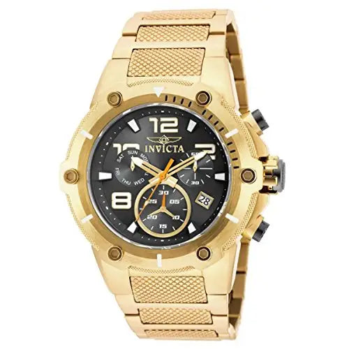 Invicta Men’s Speedway Chronograph 100m Gold Plated