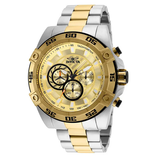Invicta Men’s Speedway Quartz Chrono 100m Two Tone Stainless
