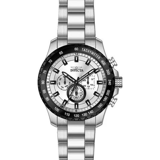 Invicta Men’s Speedway Quartz Silver Dial Multifunction