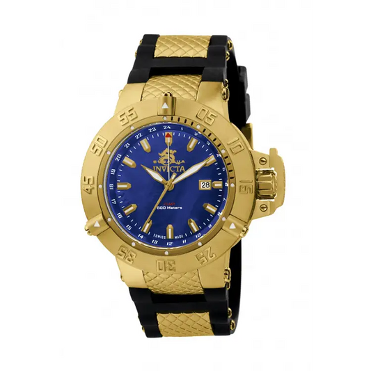 Invicta Men’s Subaqua Blue Dial Polyurethane Stainless Steel