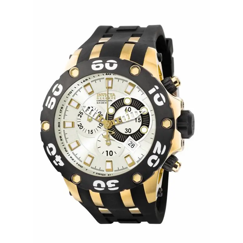 Invicta Men’s Subaqua Chrono 500m Stainless Steel Black