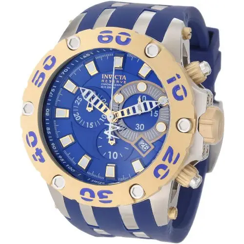 Invicta Men’s Subaqua Chrono 500m Stainless Steel Blue