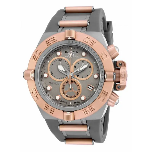 Invicta Men’s Subaqua Chrono 500m Stainless Steel Grey