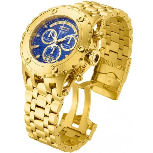 Invicta Men’s Subaqua Chronograph 500m Gold Plated Stainless