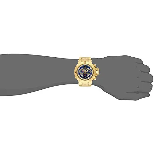Subaqua Gold Plated Stainless Steel Watch