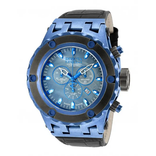Invicta Men’s Subaqua Chronograph Blue Stainless Steel Black