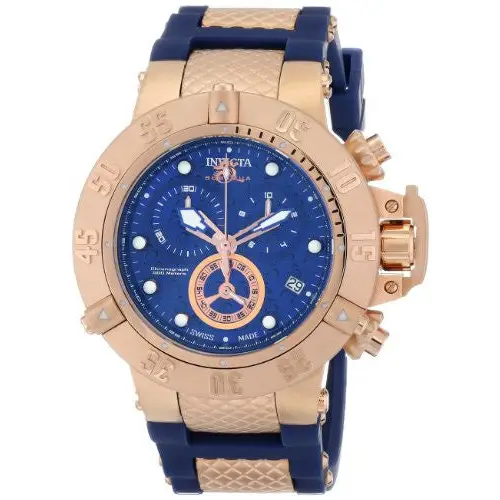 Invicta Men’s Subaqua Chronograph Rose Gold Stainless Steel
