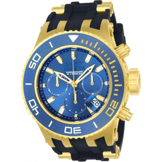 Invicta Men’s Subaqua Quartz 3 Hand Blue Dial Watch 22366 -