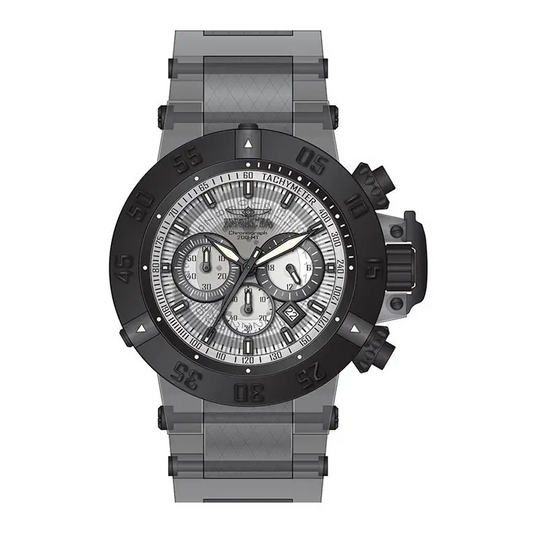 White Transparent Dial Watch 