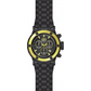 Men's Black Stainless Steel Watch