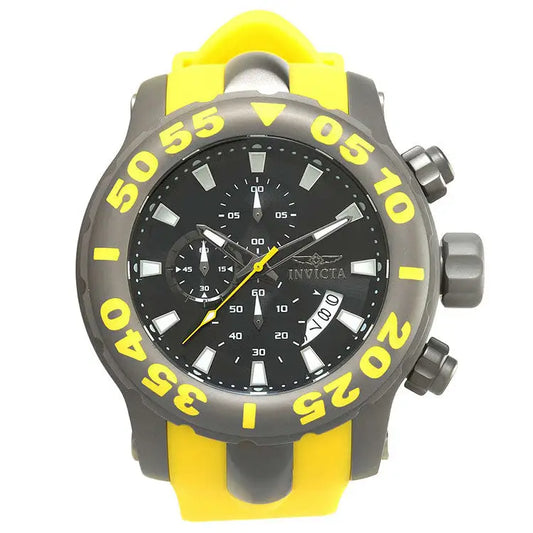 Invicta Men’s TI-22 Chronograph Quartz 100m Titanium Yellow