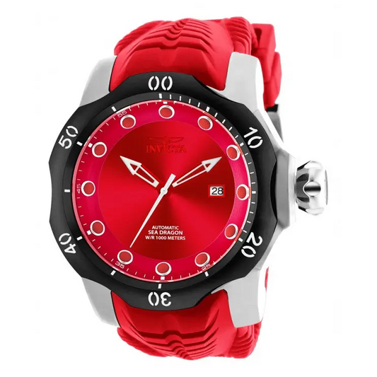 Invicta Men’s Venom Automatic 1000m Stainless Steel Red