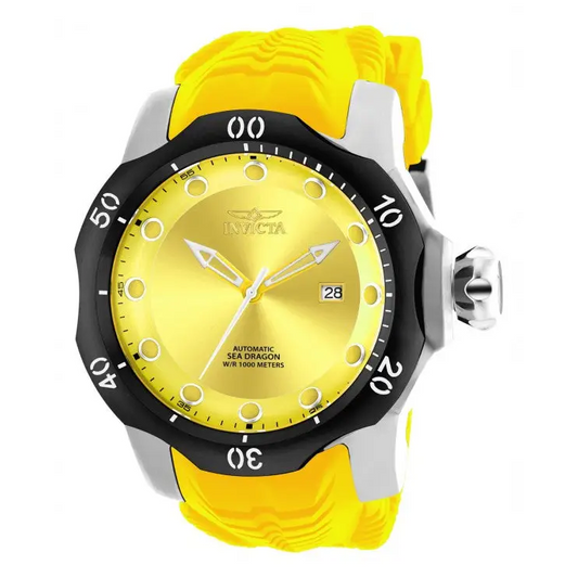 Invicta Men’s Venom Automatic 1000m Stainless Steel Yellow