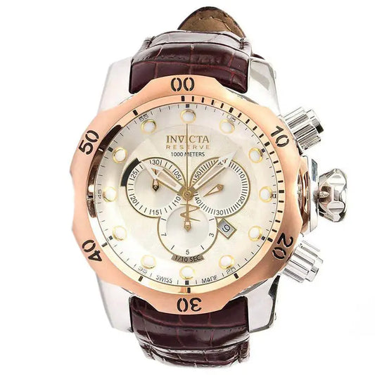 Invicta Men’s Venom Chrono 1000m Stainless Steel Brown