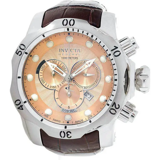 Invicta Men’s Venom Chrono 1000m Stainless Steel Brown