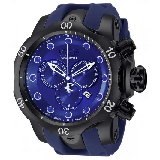 Invicta Men’s Venom Chronograph 1000m Quartz Blue