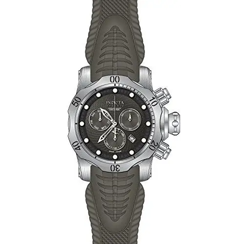 Invicta Men’s Venom Chronograph 1000m Stainless Steel Black