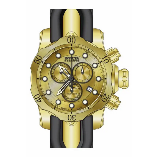 Invicta Men’s Venom Chronograph Stainless Steel Black