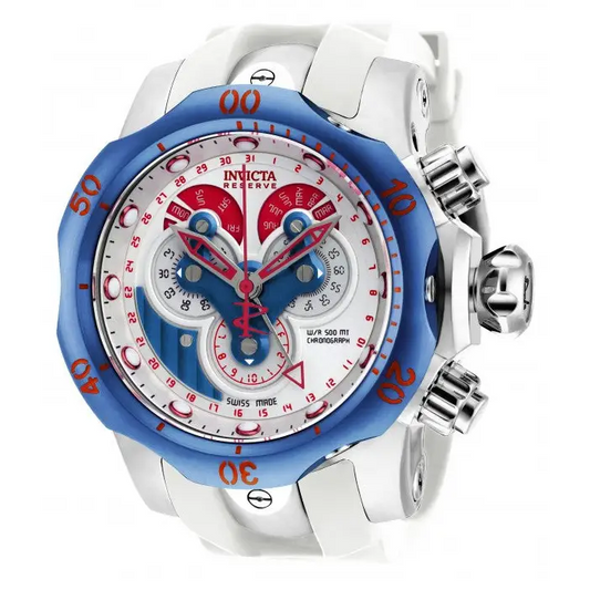 Invicta Men’s Venom Chronograph Stainless Steel White