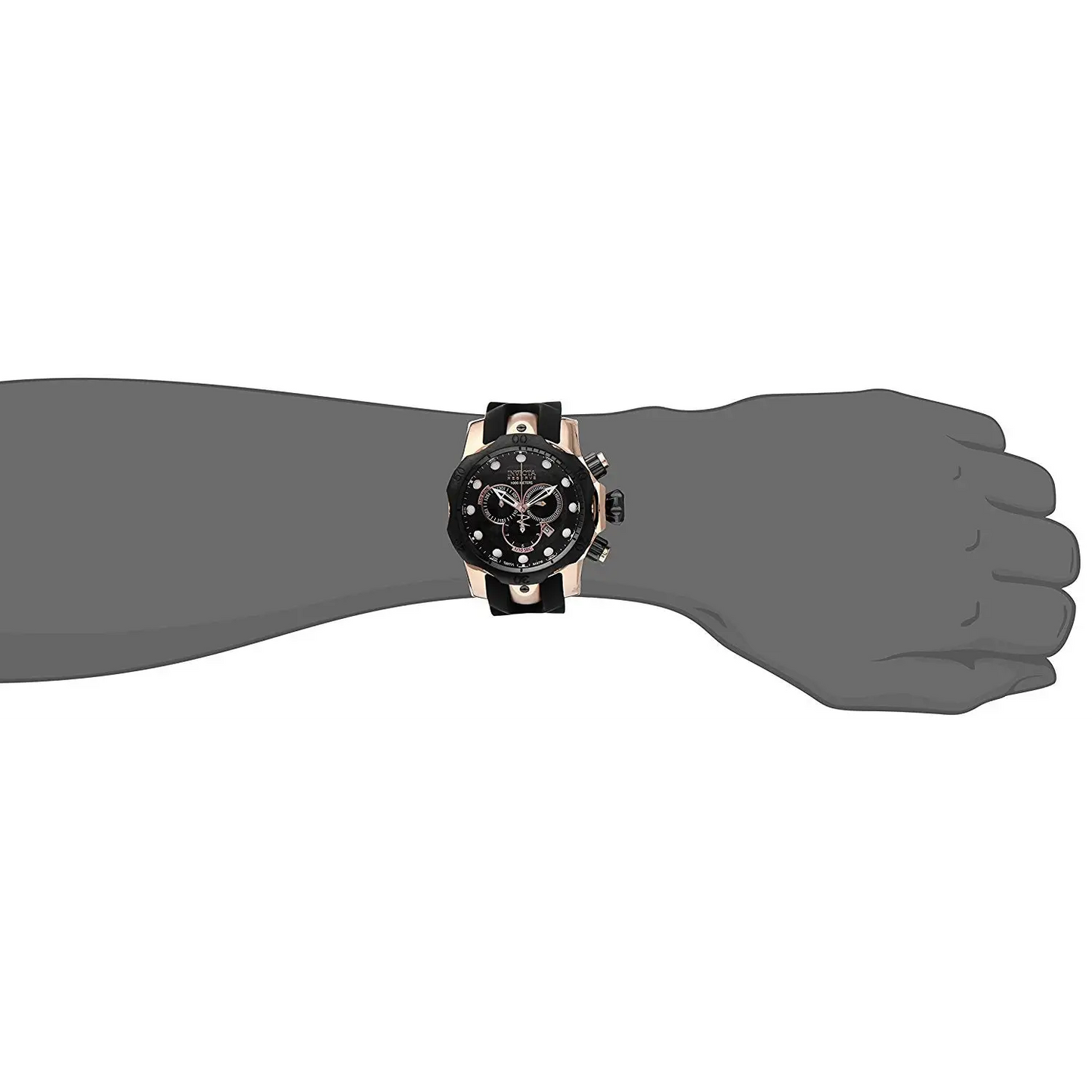 Invicta Men’s Venom Quartz Chrono 1000m Stainless Steel