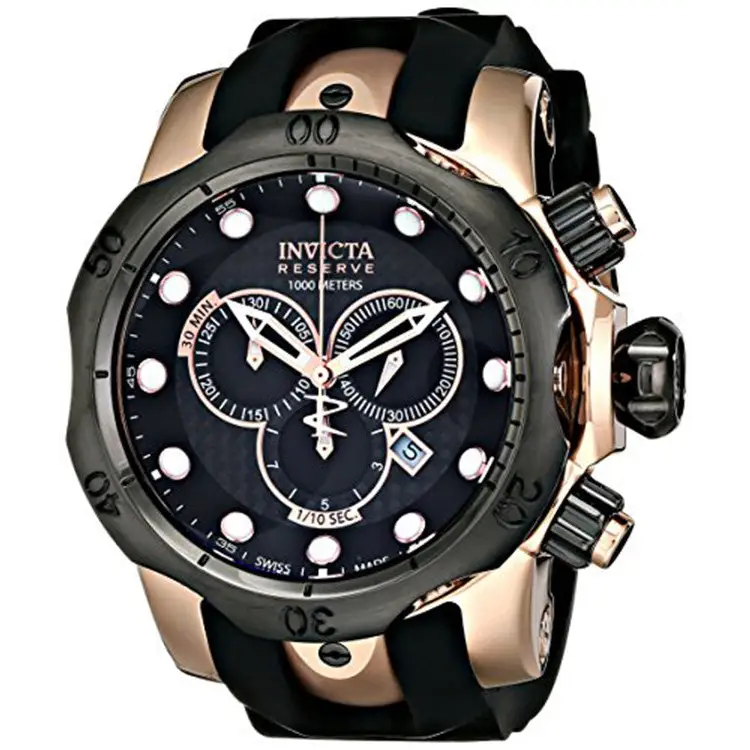 Invicta Men’s Venom Quartz Chrono 1000m Stainless Steel