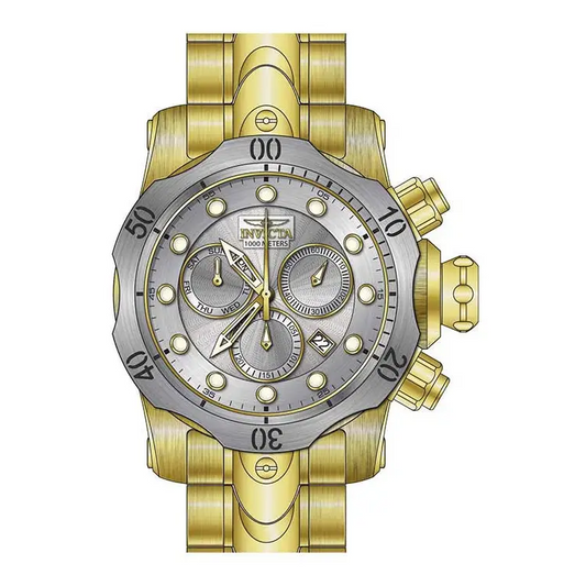 Invicta Men’s Venom Quartz Chronograph Antique Silver Dial
