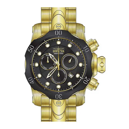 Invicta Men’s Venom Quartz Chronograph Black Dial Watch