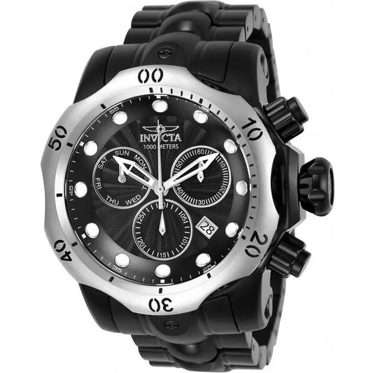 Invicta Men’s Venom Swiss Quartz Chrono 1000m Black