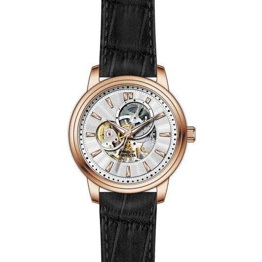 Invicta Men’s Vintage Automatic 3 Hand Silver Dial Watch