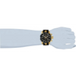 Invicta Venom Chrono 1000m Gold Tone S. Steel Black Silicone