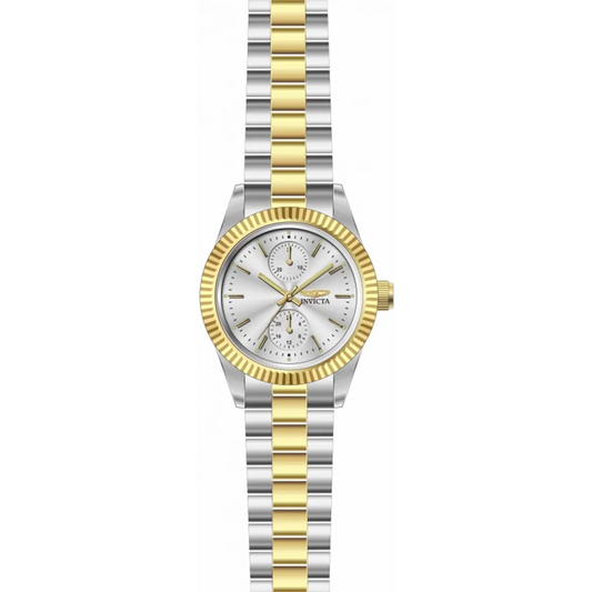 Invicta Women Specialty Quartz Silver Dial Two Tone