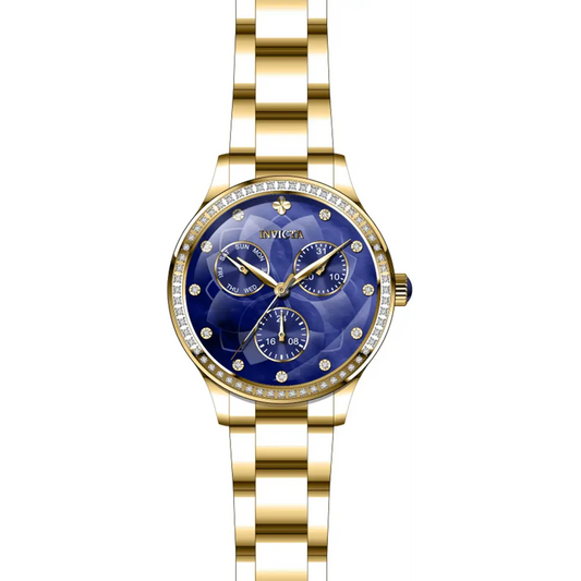 Invicta Women Wildflower Quartz 100m Gold Tone Stainless