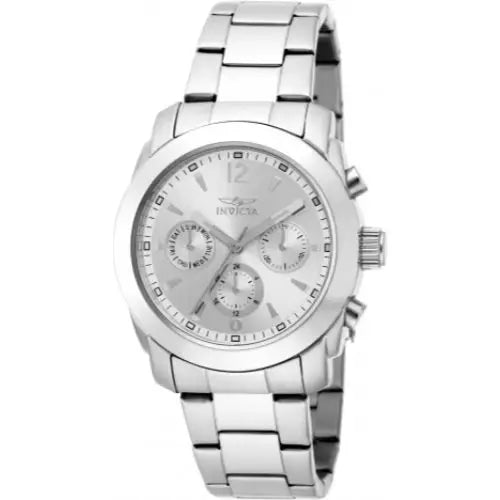 Invicta Women’s 17899 Angel Quartz Chronograph Silver Dial