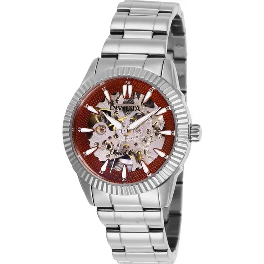 Invicta Women’s 26361 Objet D Art Automatic 3 Hand Red Dial
