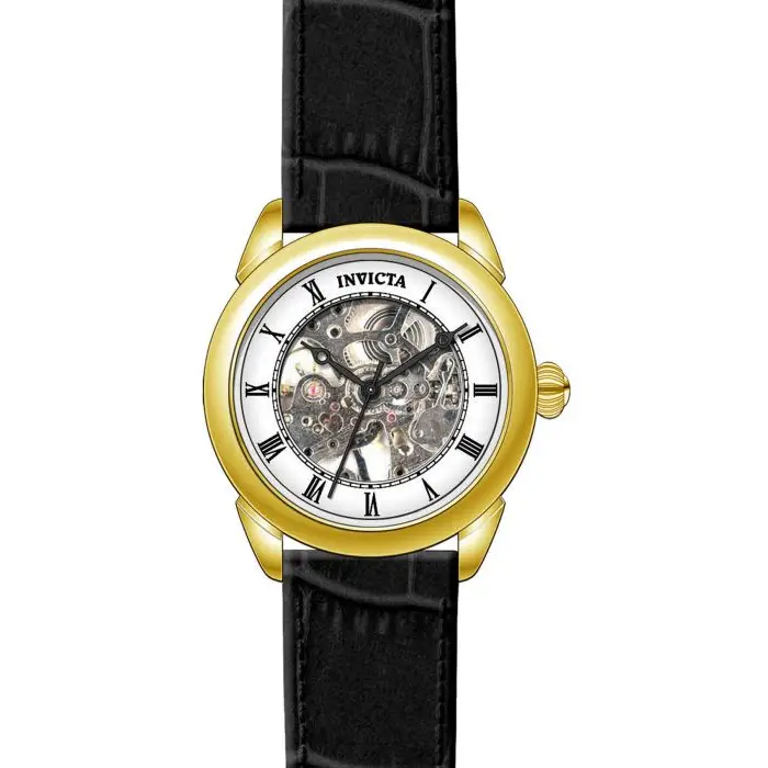 Invicta Women’s 28924 Angel Quartz 3 Hand Silver White Dial