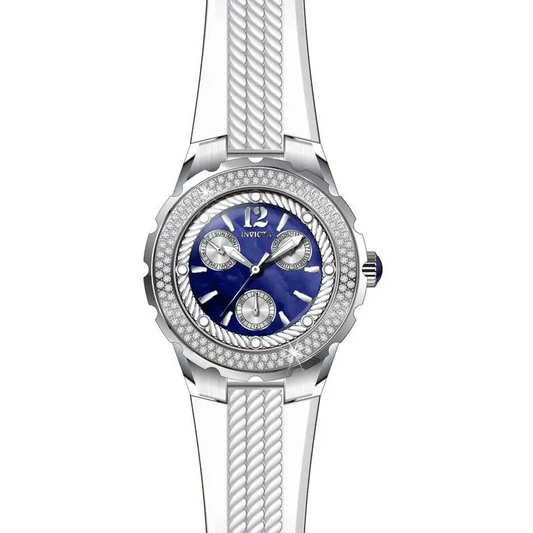 Invicta Women’s 29085 Angel Quartz 3 Hand Blue Dial Watch -