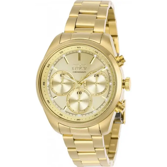 Invicta Women’s 29267 Specialty Quartz Chronograph Gold Dial