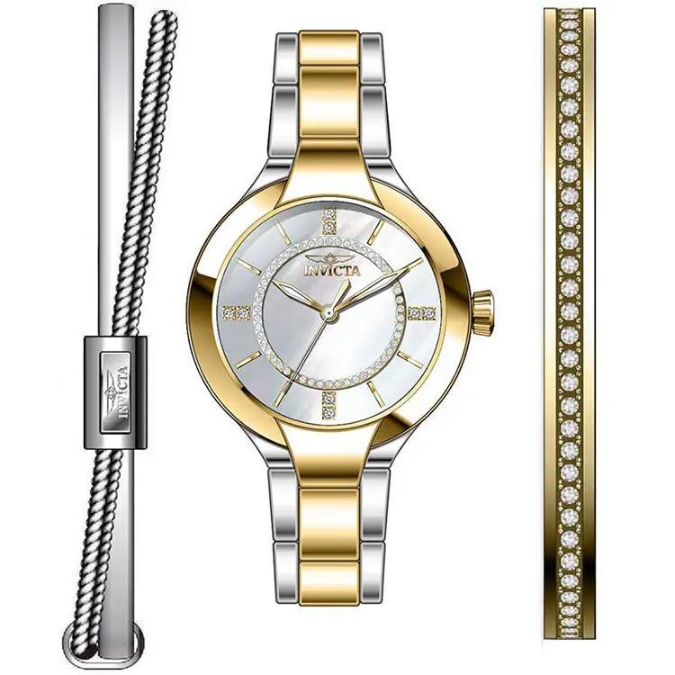 Invicta Women’s 29326 Angel Quartz Stainless Steel Watch