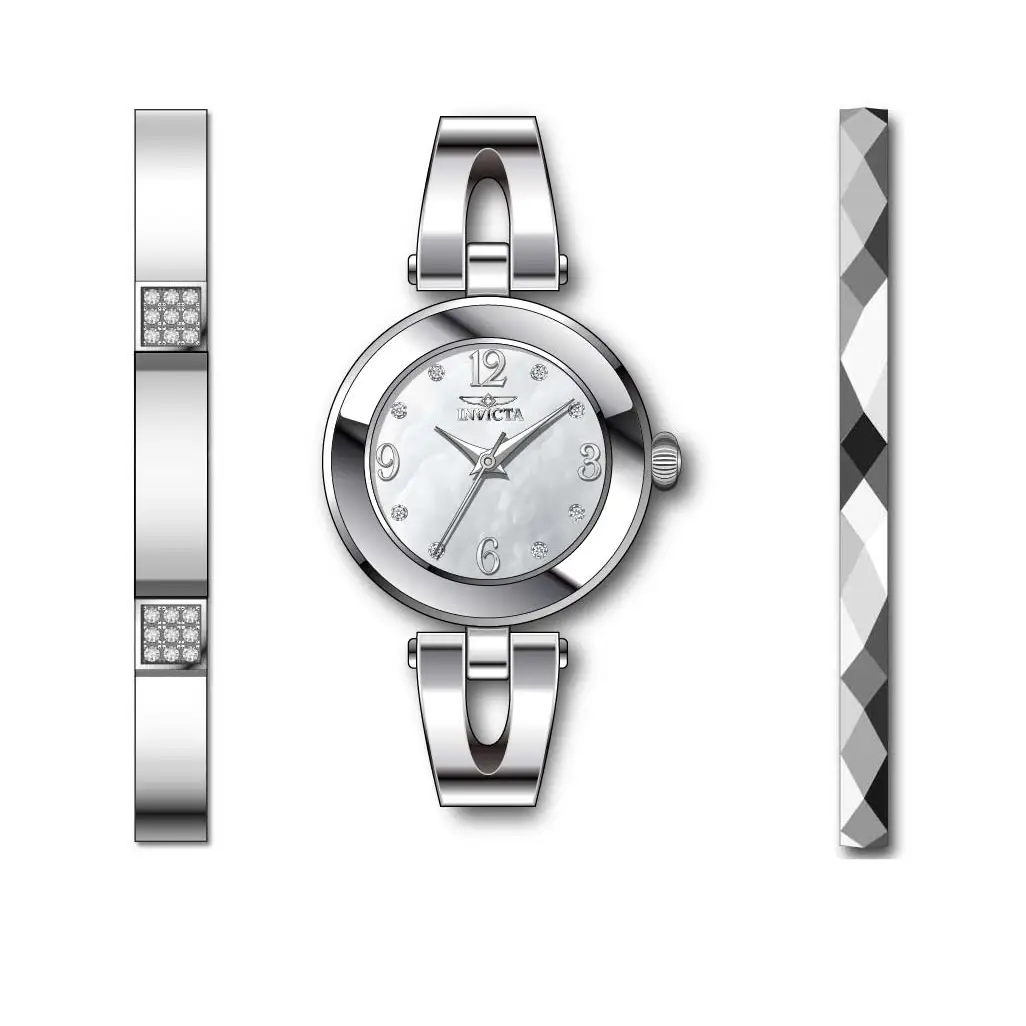 Invicta Women’s 29330 Angel Quartz Stainless Steel Watch