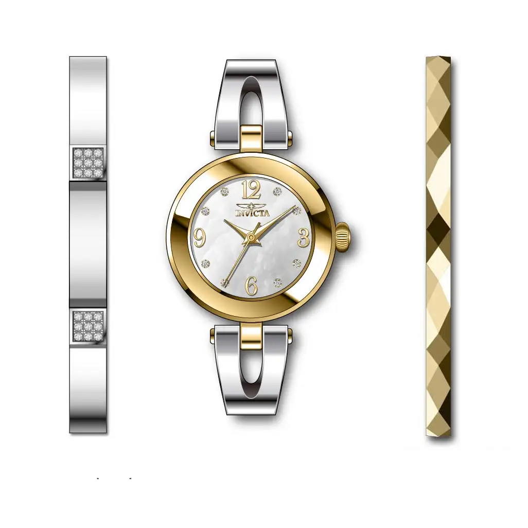 Invicta Women’s 29335 Angel Quartz Stainless Steel Watch
