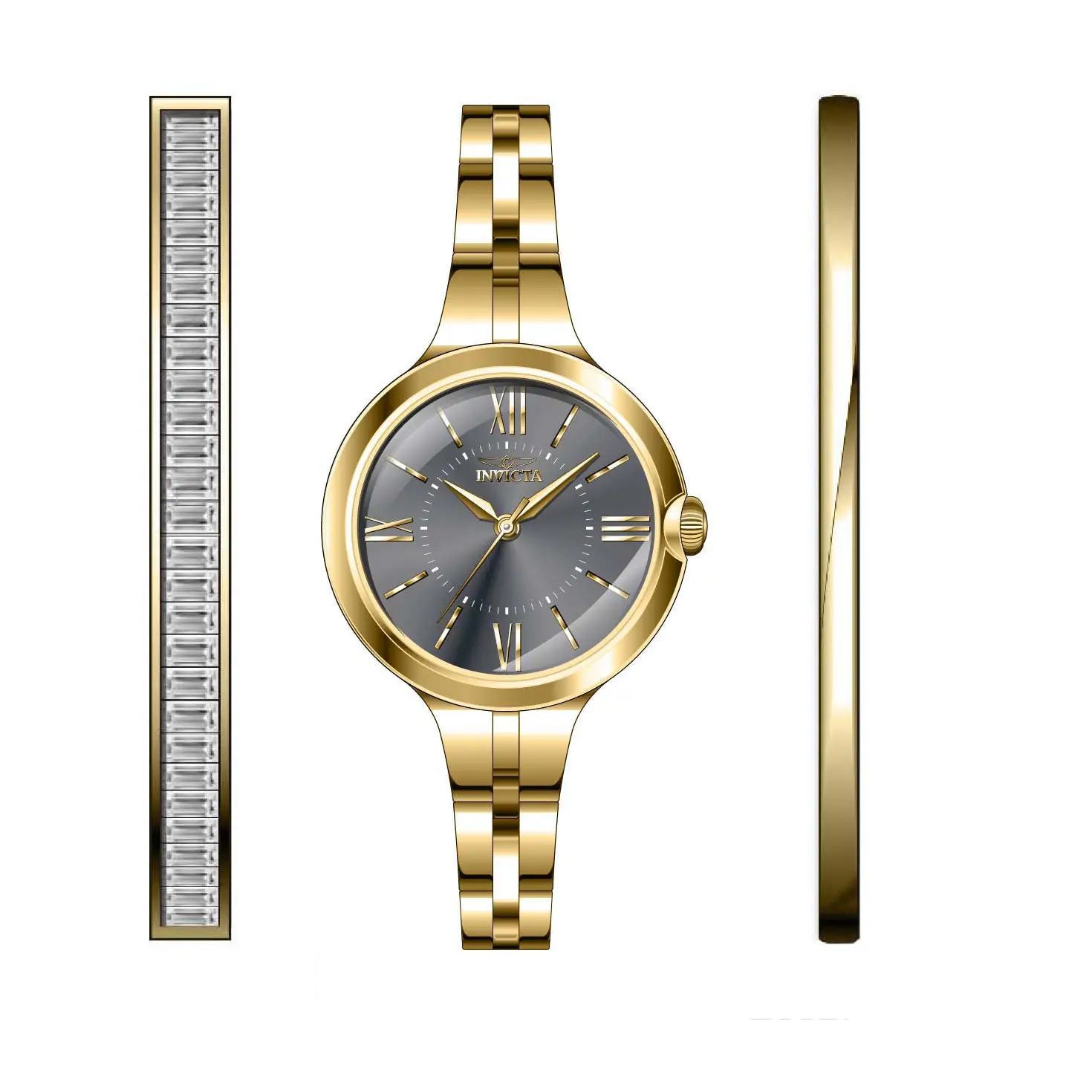 Invicta Women’s 29342 Angel Quartz Stainless Steel Watch