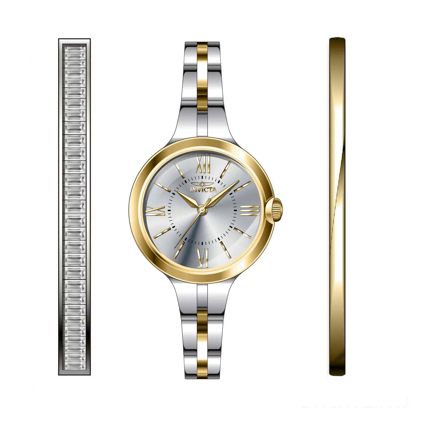 Invicta Women’s 29344 Angel Quartz Stainless Steel Watch