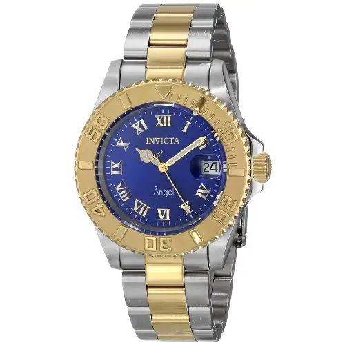 Invicta Women’s Angel Analog Quartz 200m Two Tone Stainless