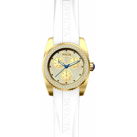 Invicta Women’s Angel Chrono 100m Gold Tone Stainless