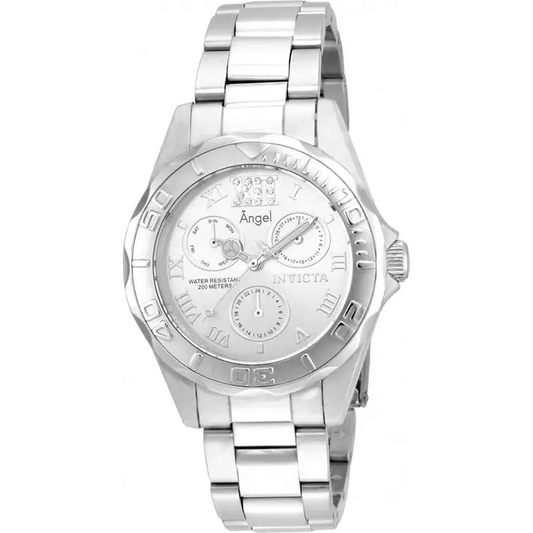Invicta Women’s Angel Chrono 200m Crystal Accents Stainless