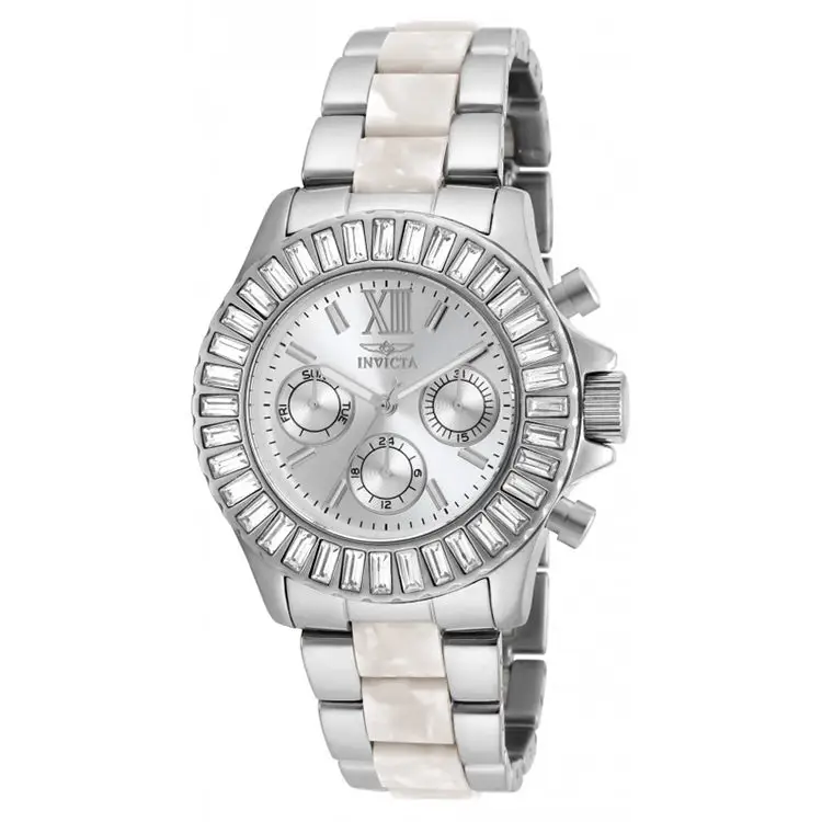 Invicta Women’s Angel Chrono Crystal Accented Two-Tone S.