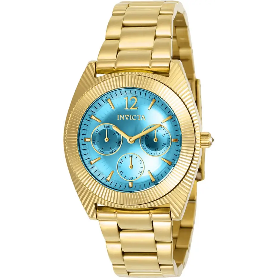 Invicta Women’s Angel Chronograph 100m Gold Tone Stainless