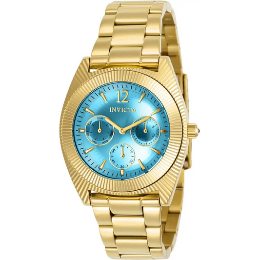 Invicta Women’s Angel Chronograph 100m Gold Tone Stainless